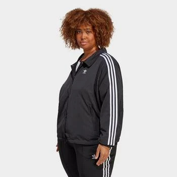 推荐Women's adidas Originals adicolor Classics 3-Stripes Coach Jacket (Plus Size)商品