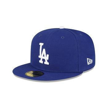 商品New Era | Men's Royal Los Angeles Dodgers Authentic Collection Replica 59FIFTY Fitted Hat,商家Macy's,价格¥304图片