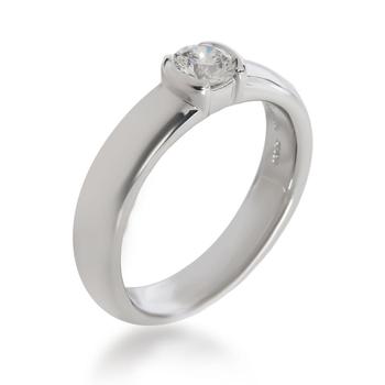商品[二手商品] Tiffany & Co. | Pre-Owned Tiffany & Co. Bezel Diamond Solitaire Ring in  Platinum 0.32 CTW,商家Jomashop,价格¥8657图片