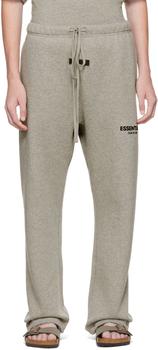 商品Essentials | Gray Relaxed Lounge Pants,商家SSENSE,价格¥653图片