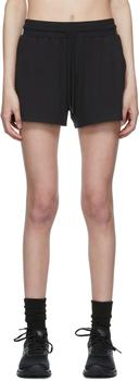 Alo | Black Polyester Sport Shorts商品图片,独家减免邮费