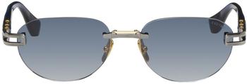 product Gunmetal & Blue META-EVO Two Sunglasses image