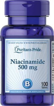 Puritan's Pride | 口服烟酰胺 500 mg 100片/瓶商品图片,