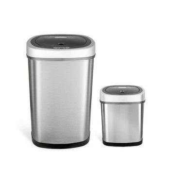 NINE STARS GROUP USA INC | Rectangular Motion Sensor Trash Can Combination Set,商家Macy's,价格¥1602