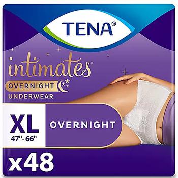 商品TENA | --offline--BUNDLE--TENA Incontinence Overnight Underwear for Women, X-Large (12 ct.),商家Sam's Club,价格¥80图片