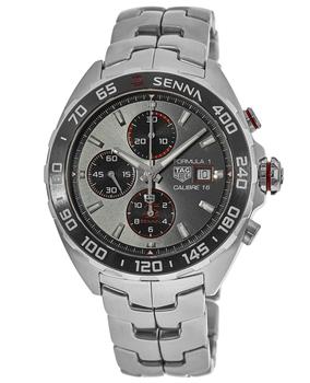 推荐Tag Heuer Formula 1 X Senna Special Edition Anthracite Dial Steel Men's Watch CAZ201D.BA0633商品