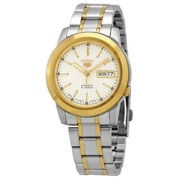 Seiko | Open Box - Seiko 5 Automatic Silver Dial Men's Watch SNKE54J1 3.6折, 满$200减$10, 独家减免邮费, 满减