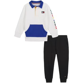 Tommy Hilfiger | Toddler Boys Fleece Polo Pullover and Joggers, 2 Piece Set商品图片,5折