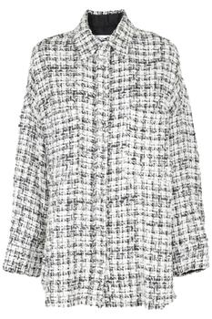 IRO | IRO Tweed Buttoned Overshirt商品图片,7.6折