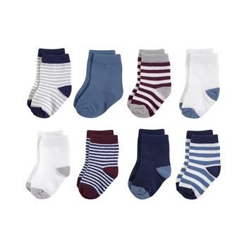 商品Organic Basic Socks, 8-Pack, 0-24 Months图片