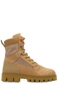 推荐Heron Preston Military Lace-Up Ankle Boots商品
