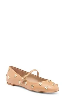 Stuart Weitzman | Tammy Crystal Mary Jane Flat,商家Nordstrom Rack,价格¥810