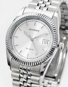 推荐Sekonda bracelet watch with silver dial商品
