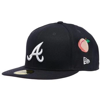 New Era | New Era Braves MLB 59Fifty Icon Cap - Men's,商家Champs Sports,价格¥222