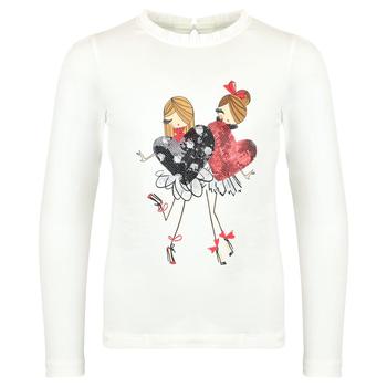 推荐Ivory 'Two Girls' Motif Long Sleeve Top商品