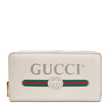 商品Gucci | GUCCI 古驰 男士白色皮革配Gucci复古标志钱包 496309-0GCAT-8820,商家Beyond Chinalux,价格¥5089图片
