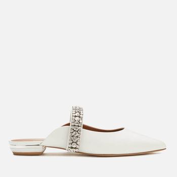 推荐Kurt Geiger London Women's Princely Leather Mules - White商品