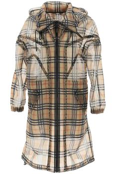 Burberry | VINTAGE CHECK NYLON MESH PARKA商品图片,额外7折, 额外七折