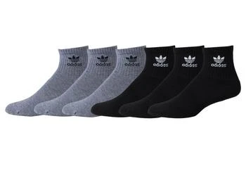 Adidas | Trefoil Quarter Socks (6-Pair) 8.8折