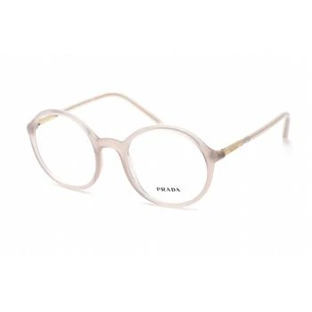 Prada | Prada Unisex Eyeglasses - Transparent Grey Plastic Round Shape Frame | 0PR 09WV TWH1O1 3.1折×额外9折x额外9.5折, 独家减免邮费, 额外九折, 额外九五折