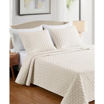 商品Videri Home | Diamond Stitched 3 Piece Quilt Set,商家Macy's,价格¥1030图片