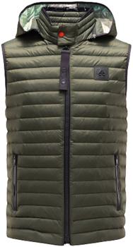 推荐Moose Knuckles Riggin Body Warmer Green M12MV450 188商品