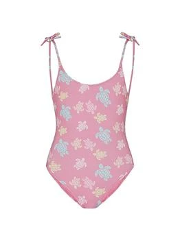 Vilebrequin | Little Girl's & Girl's Tortues Multicolores One-Piece Swimsuit,商家Saks Fifth Avenue,价格¥1253