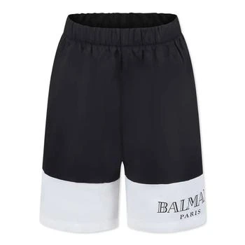 Balmain | Kids Logo Print Swim Shorts,商家Jomashop,价格¥806