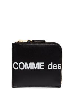 推荐Comme Des Garçons Womens Black Leather Wallet商品