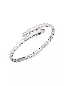 商品BVLGARI | Serpenti Viper 18K White Gold Wrap Bracelet,商家Saks Fifth Avenue,价格¥50213图片