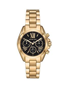 michael kors bradshaw, Michael Kors | Bradshaw Goldtone Stainless Steel Bracelet Chronograph Watch商品图片 