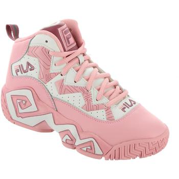 推荐Fila Womens MB Leather Mid-Sole Casual and Fashion Sneakers商品