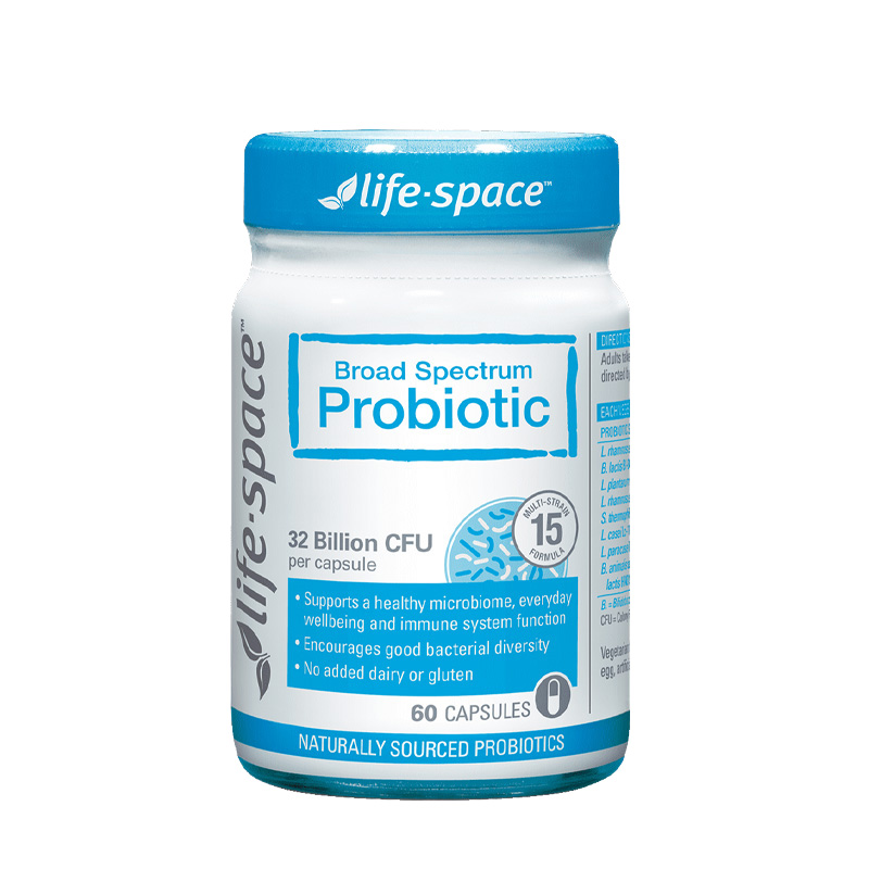 商品Life Space | 澳洲Life Space成人广谱益生菌胶囊60粒肠道免疫力益生元调理肠胃,商家OneMall,价格¥175图片