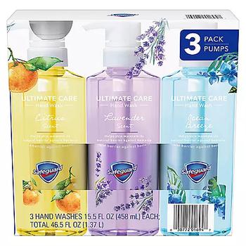 推荐Safeguard Liquid Hand Soap 3-in-1 Ultimate Care Pack, Micellar Deep Cleansing (15.5 fl. oz. 3 pk.)商品