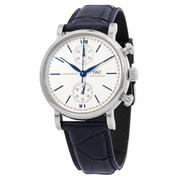 IWC Schaffhausen | Portofino Chronograph Automatic White Dial Mens Watch IW391407商品图片,8折