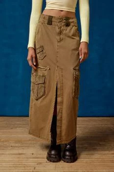 BDG | BDG Tracey Utility Maxi Skirt,商家Urban Outfitters,价格¥522