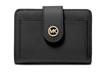 Michael Kors | Mk Charm Small Tab Compact Pcoket Wallet,商家Zappos,价格¥983