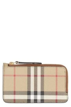 Burberry | Burberry Checked Motif Card Holder,商家Baltini,价格¥1807