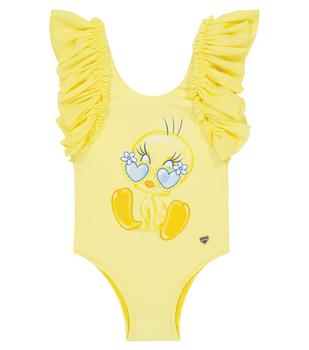 商品MONNALISA | 婴幼儿 — 印花连体泳衣,商家MyTheresa CN,价格¥1008图片