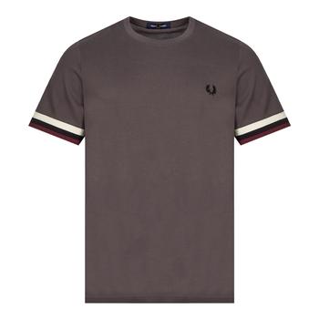 Fred Perry | Fred Perry Pique T-Shirt - Gunmetal商品图片,