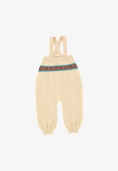 推荐Baby Boys Wool Knitted Dungarees商品