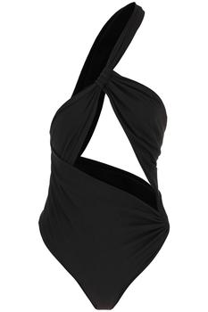 商品Monot | Monot One-shoulder Draped Bodysuit,商家Italist,价格¥3266图片