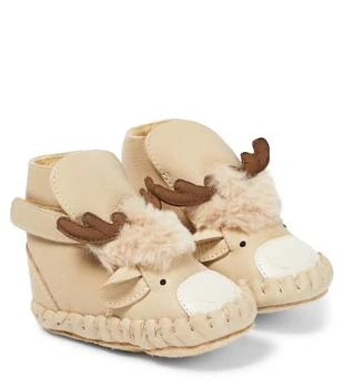 推荐Baby Kapi Reindeer leather booties商品