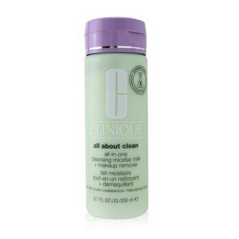 Clinique | All About Clean All-in-One Cleansing Micellar Milk + Makeup Remover - Very Dry To Dry Combination商品图片,