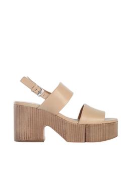 ROBERT CLERGERIE, ROBERT CLERGERIE | Robert Clergerie Women's  Gold Other Materials Sandals商品图片 