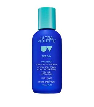 ULTRA VIOLETTE | Fave Fluid SPF 50+ Ultralight Skinscreen (75ml),商家Harrods,价格¥316