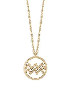 Bloomingdale's | Zodiac Pendant Necklace in 14K Yellow Gold  18" - Exclusive,商家Bloomingdale's,价格¥4300