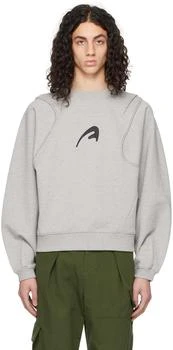 推荐Gray A-Peec Sweatshirt商品