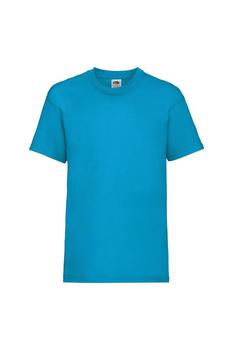 推荐Fruit Of The Loom Childrens/Kids Little Boys Valueweight Short Sleeve T-Shirt (Pack of 2) (Azure Blue) Azure Blue商品