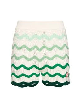 推荐Gradient Wave Knit Shorts商品